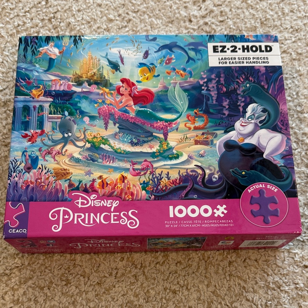 Disney princess 1000 piece puzzle new